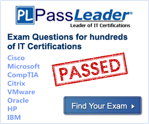 Do Not Miss Best PassLeader Exam Dumps