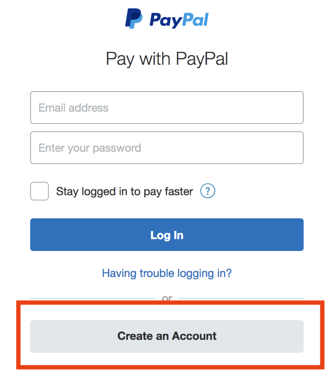 Create an Account